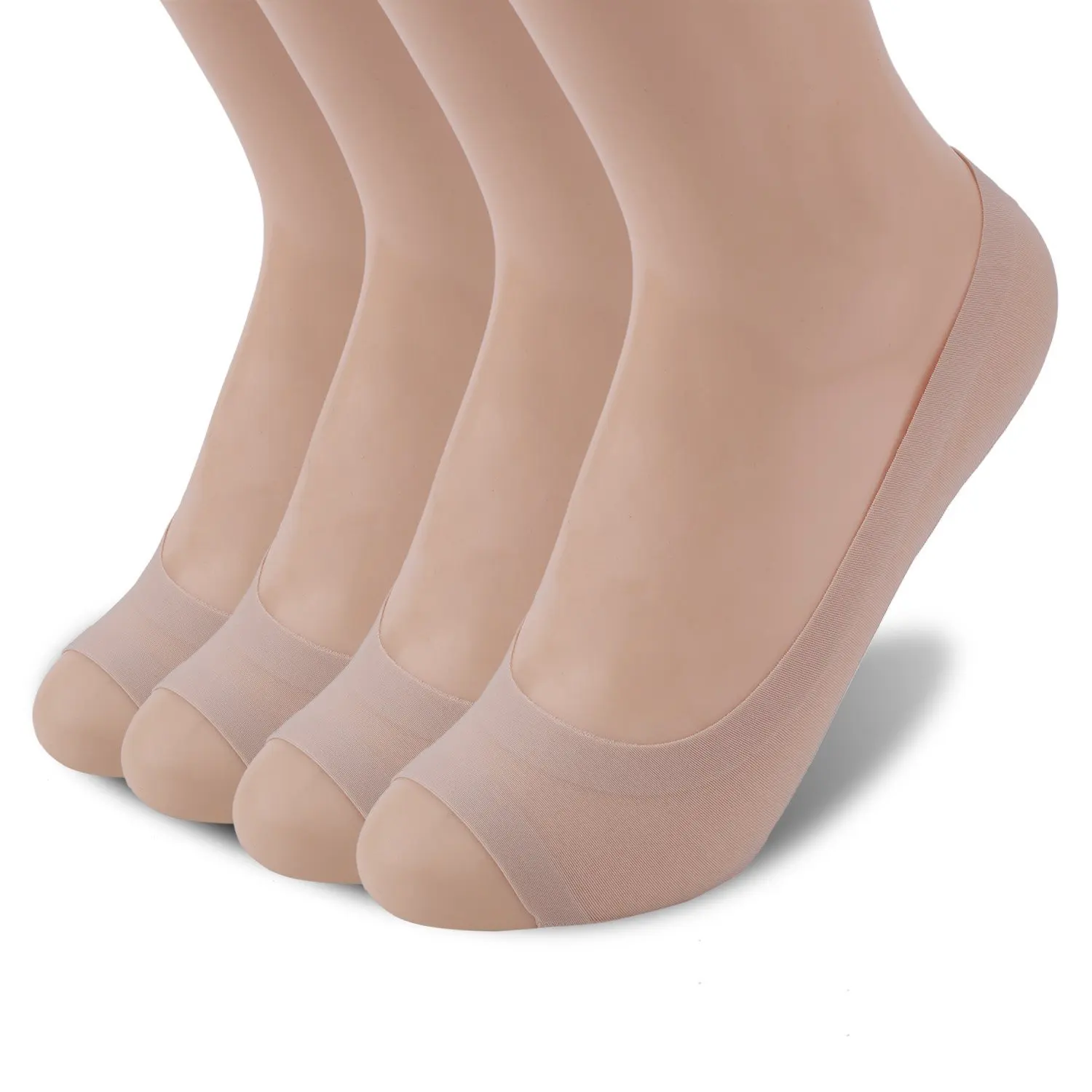 peep toe liner socks