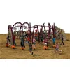 Hot Sale Kids Climbing Structure, Outdoor Kids Rope Climbing Structure for Backyard and Park