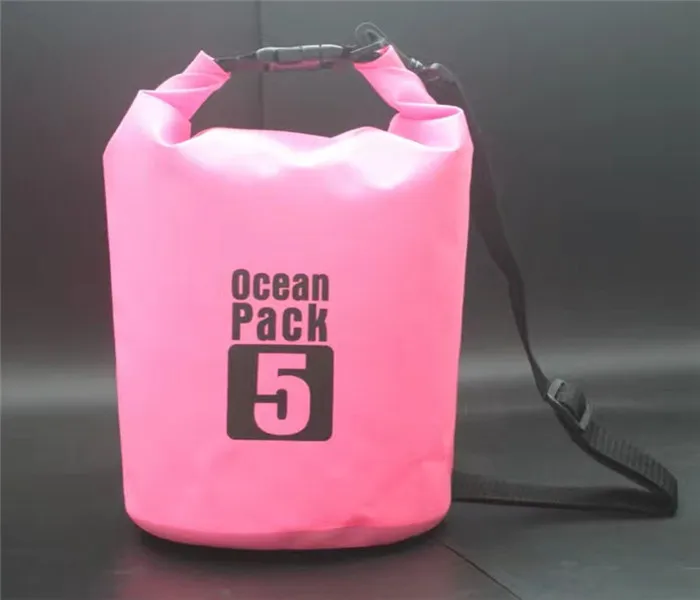 Outdoor Sports Functional Camping Floating Pack Dry Bag, Custom Logo 5L 10 Lite PVC Tarpaulin Waterproof dry bag backpack