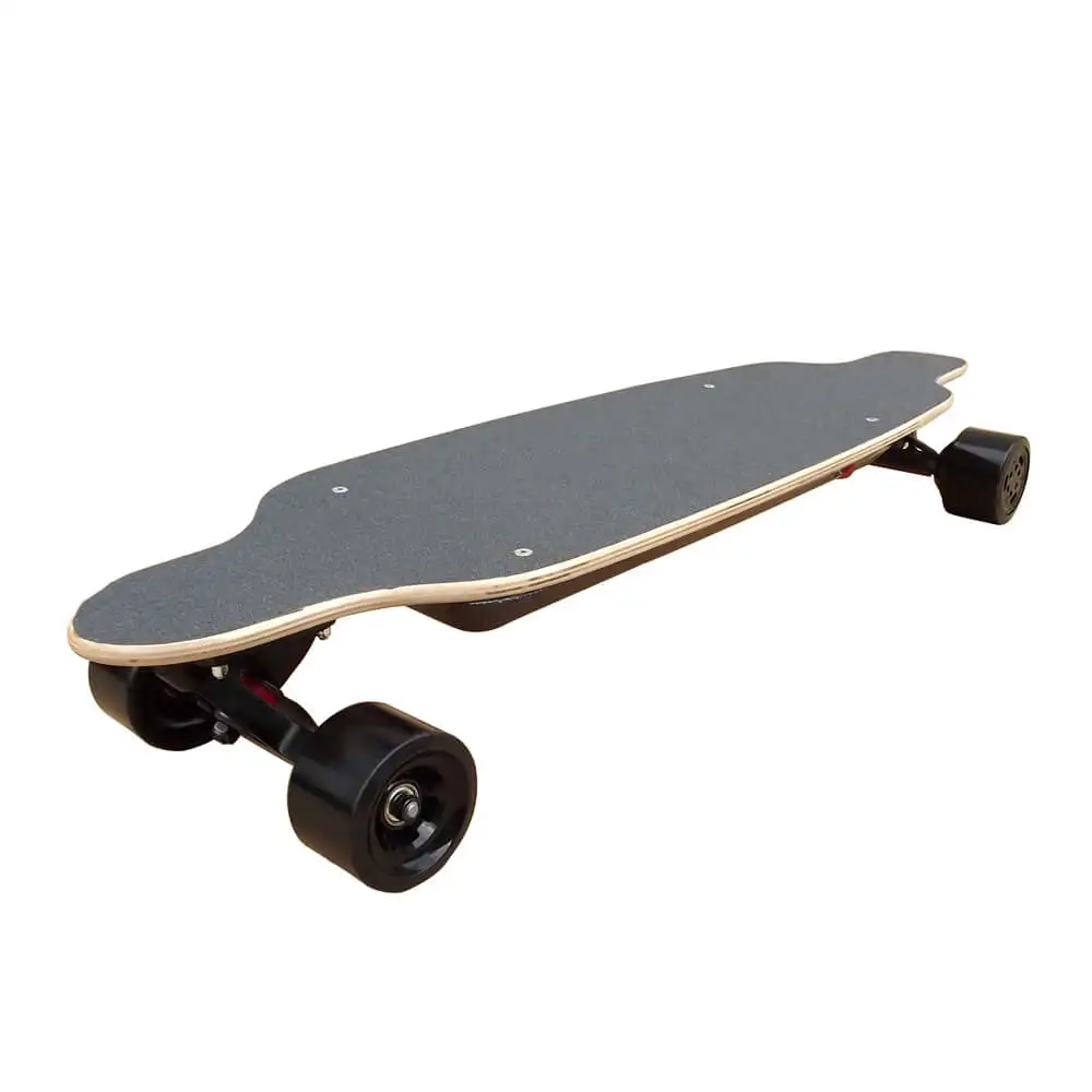 

Best Selling Quality Best All Terrain Electric Skateboard Affordable Longboard 2 Wheel Motorized, Black