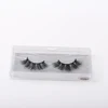 Top quality 3D mink false strip eyelash extension individual label custom package box