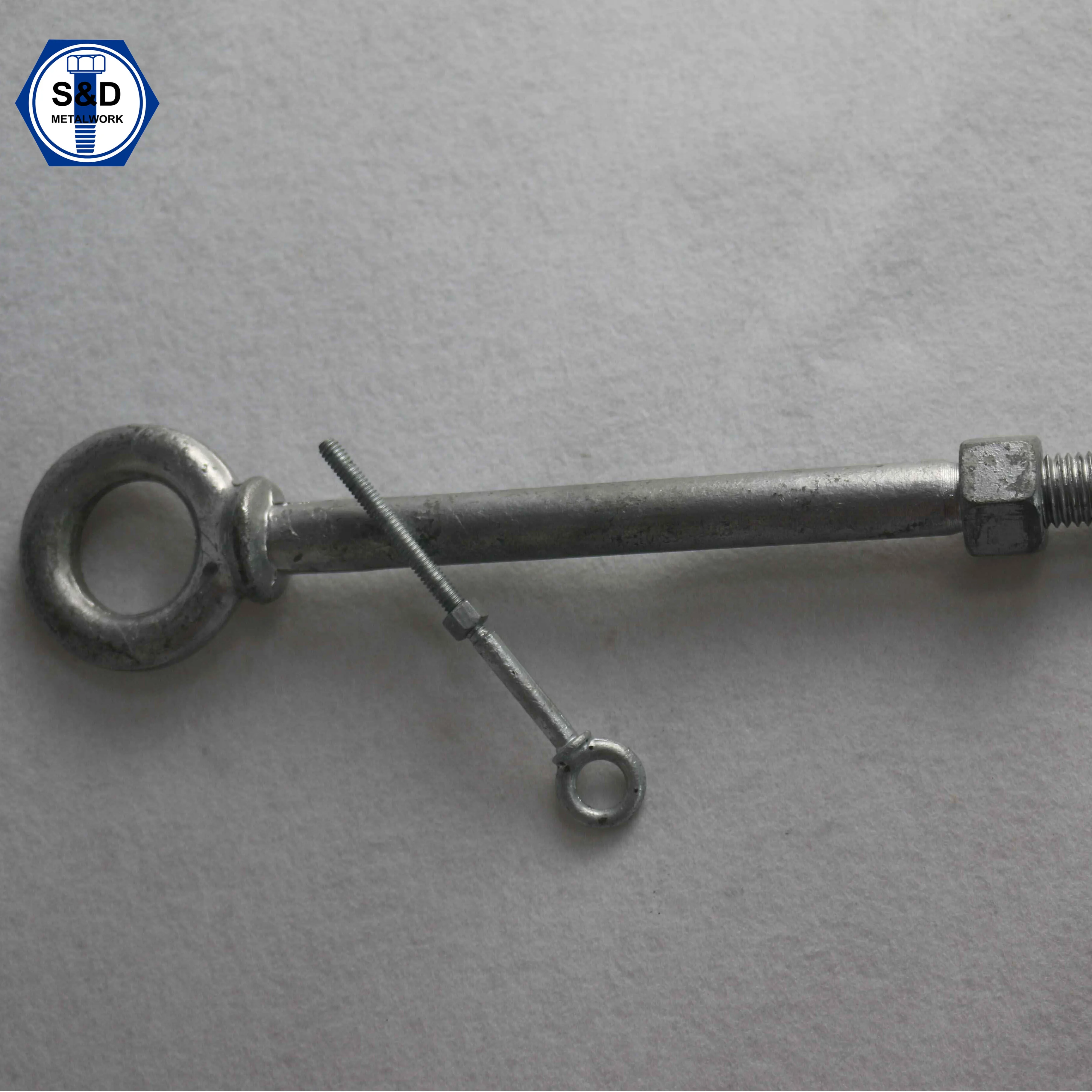 
long eye bolt DIN 444 bolts nuts screws long bolt 