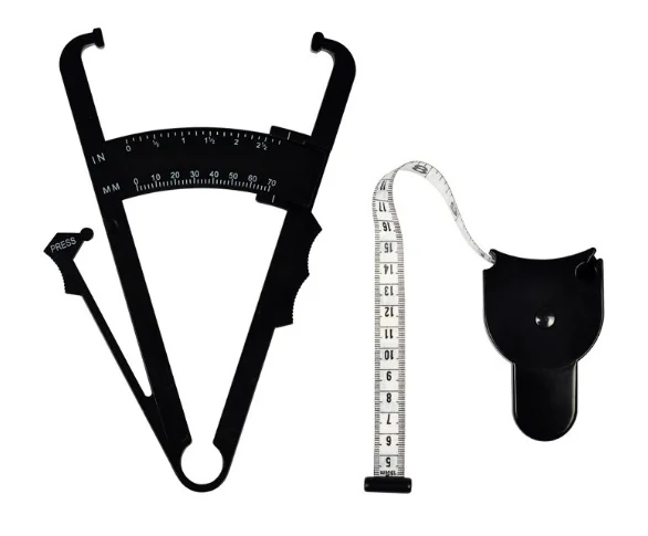 

Plastic skinfold body fat caliper Personal Body Fat Caliper, Customized color