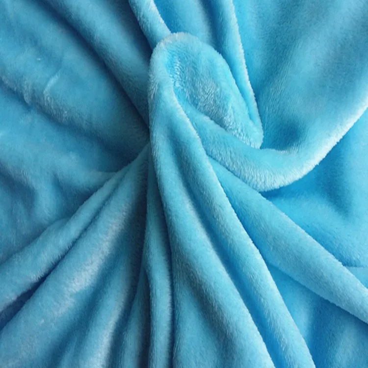 100% Polyester Flannel Fabric For Bedding And Garment - Buy Flannel ...