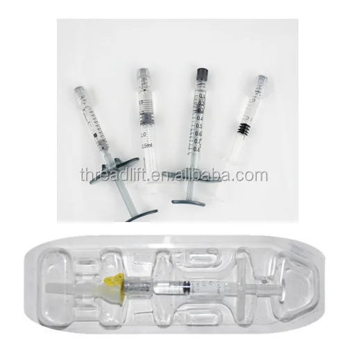 

cosmetic syringe 2ml Derm injectable hyaluronic acid dermal filler for lip, N/a