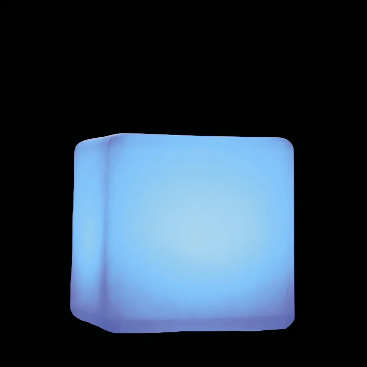 
Home Goods Garden Line Patio Furniture Seating 3d Led Cube With Rgb Light 