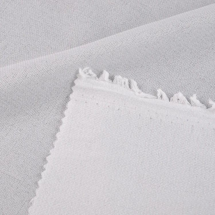 

Reasonable & acceptable price woven fusible tricot interlining textile & leather product, White/black