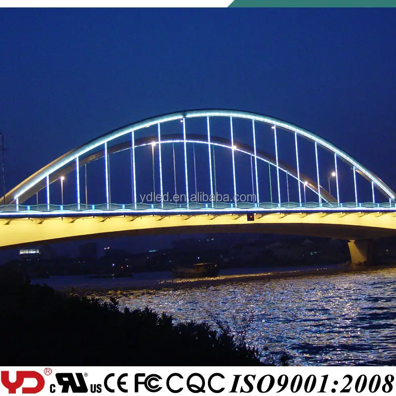 
YD CE FCC Public Led RGB Pixel Lighting Projects for Bridge 