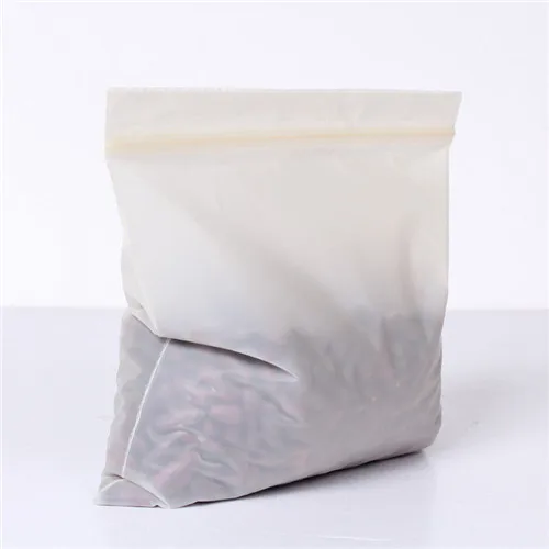 
Biodegradable cron starch compostable Reclosable zipper bags 