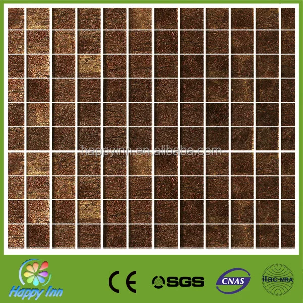 Decorative materials kitchen walls glass mosaic