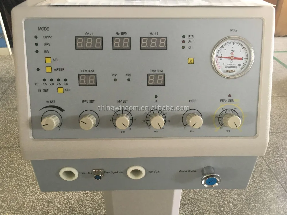 China Wincom Medical Ventilator Machine Price for ICU Healthcare