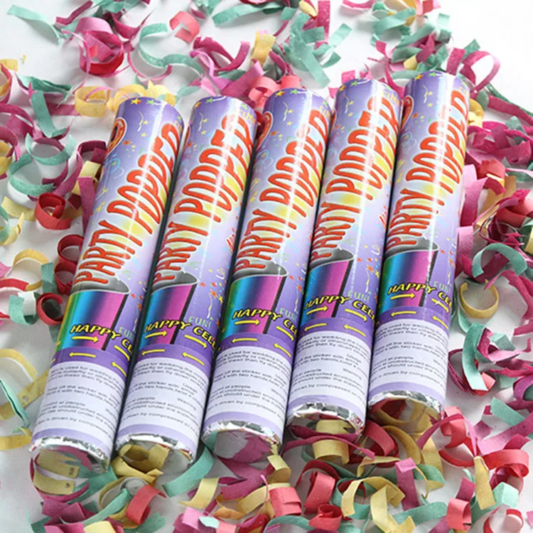 Handle Party Popper Toy White Confetti Cannon Stick For Sale Buy