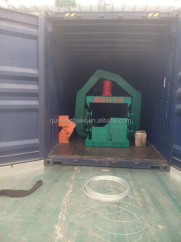 Automatic Waste Paper Baling Machines Cardboard Compactors Hydraulic