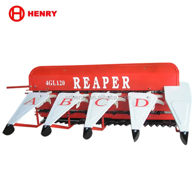 Power tiller reaper used in crops harvesting