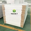 1.22*2.44m pvc transparent rigid sheet board train carriages core layers for shelf engraving