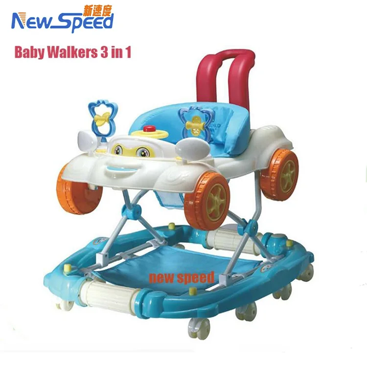 8 wheel baby walker