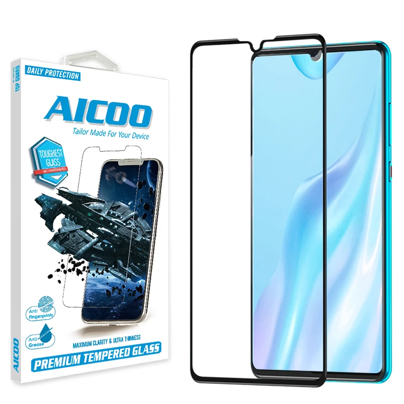 

Aicoo Mobile Phone Tempered Glass Screen Protector Full Protective Screen Protector For Iphone XS XR XS MAX With Retail Package