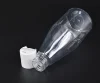 Wholesale 200ml cone clear cosmetic water lotion spray bottle plastic shampoo pump bottle with atomizer or trigger