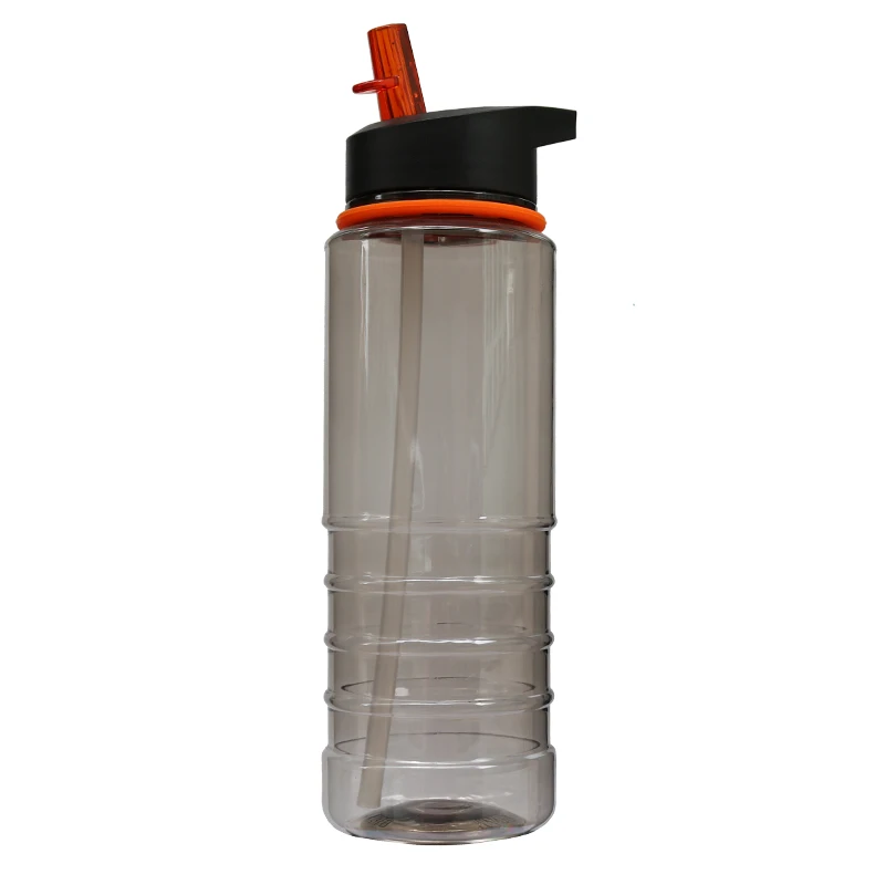 Cheap Plastic Water Bottles 800ml Grip Flip Top Lids Sports Bottle With Straw Buy Flip Top