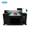 New design A3 size WER-E30550UV digital flatbed uv printer cd dvd printer