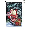 Factory Direct Best Selling Burlap Garden Flag With Metal Stand