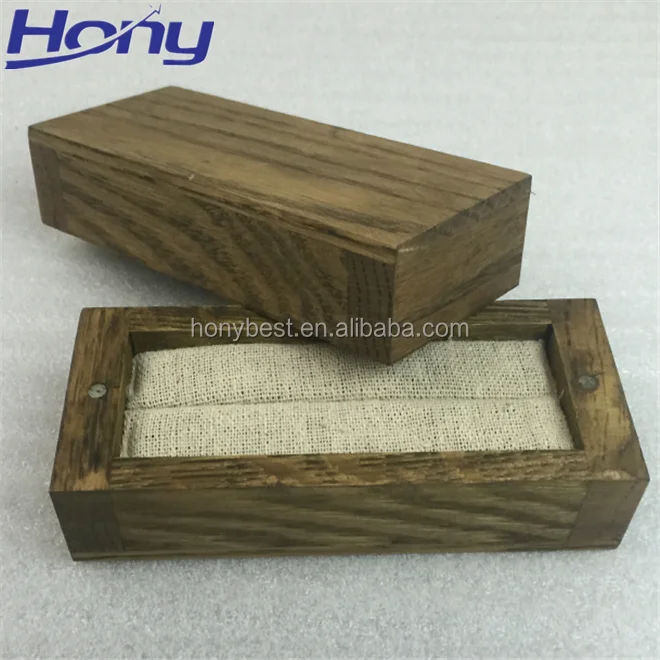 Shining Black Plywood Gift Packaging Luxury Black Box with Sliding Lid