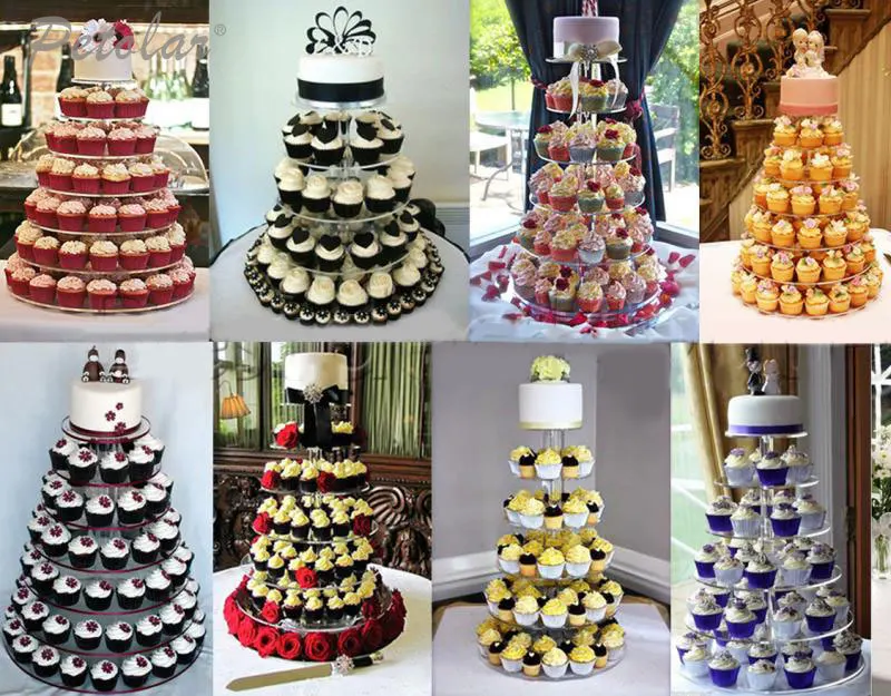 aduana clara 5 niveles magdalena soporte torre bases acrilicas para