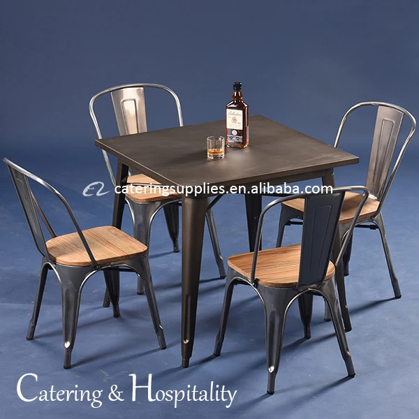 Wholesale Coffee Restaurant Table Chairs Furniture Dining Table