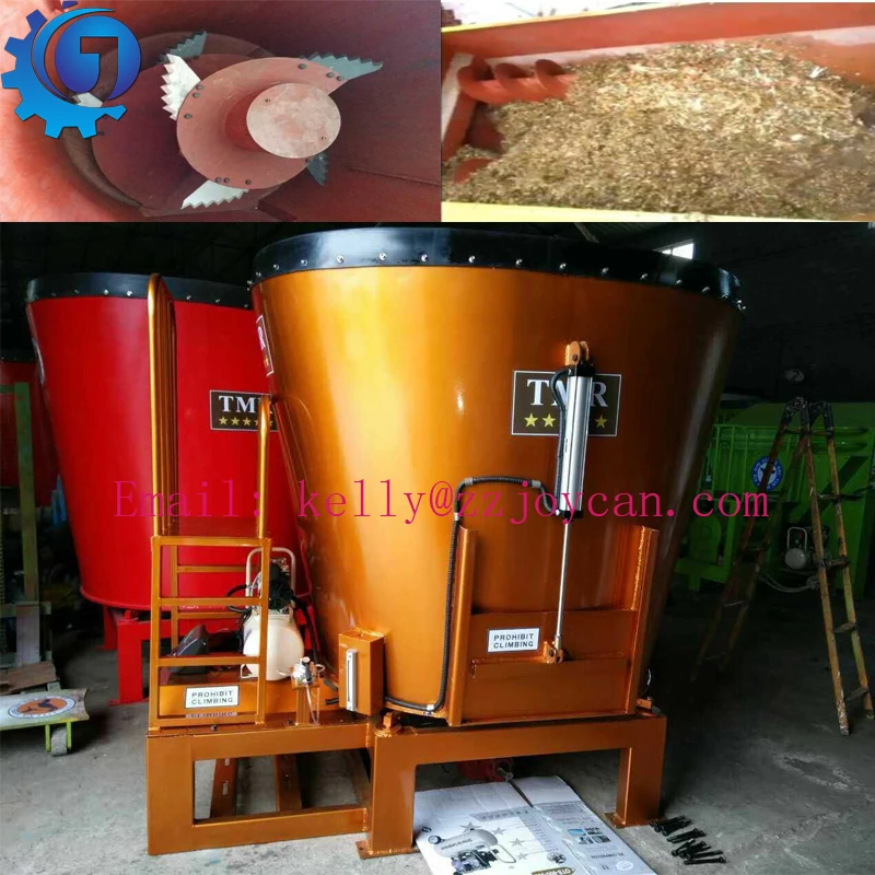 Automatic Tmr Fodder Mixing Machine For Cow Animal Food Mixer Machine