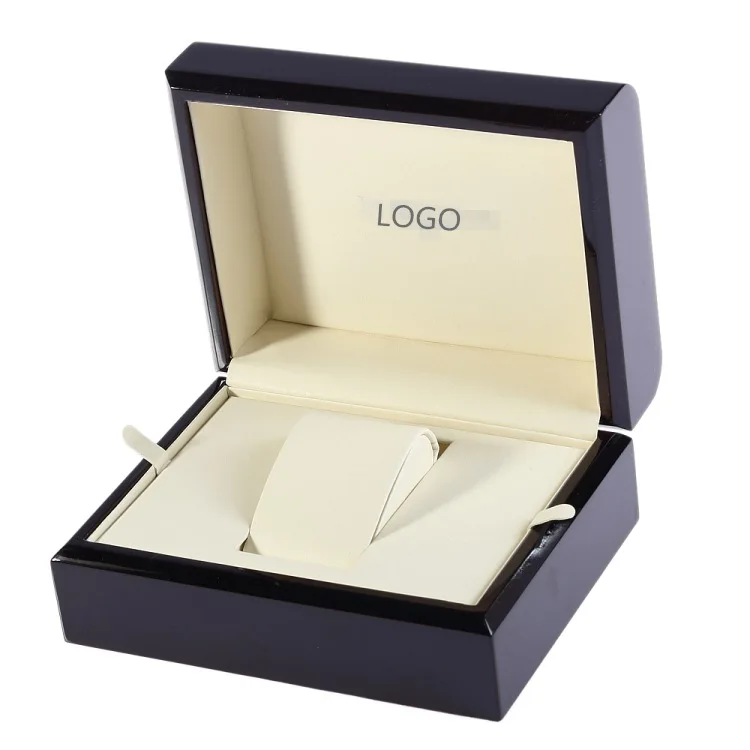 

Large Single Holder Beautiful Packing Luxury Fashion Gift Mahogany Wooden Storage Jewelry Watch Box