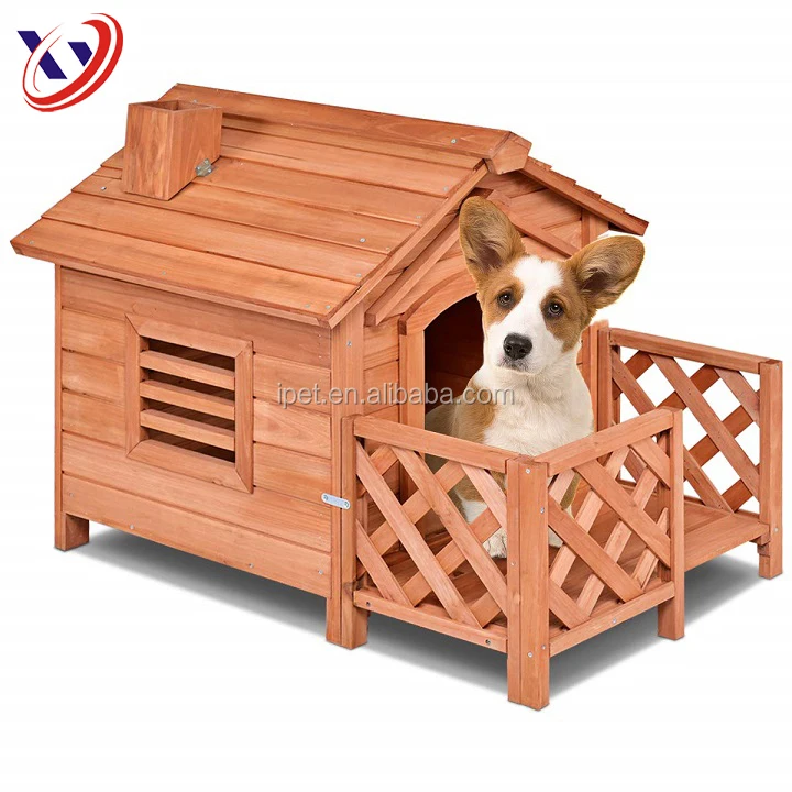 indoor wooden dog house