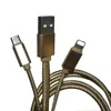 Hot selling 2 in 1 usb cable packaging 100cm 1.5m length and camera use micro Made China Low Price