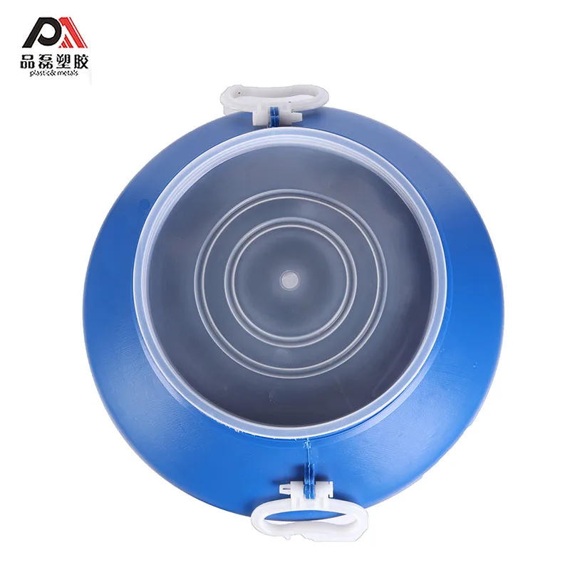 
25L 50L 100% HDPE white/blue plastic drum barrel 