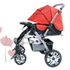 high view four wheels baby carriage /good quality baby stroller with sunshade