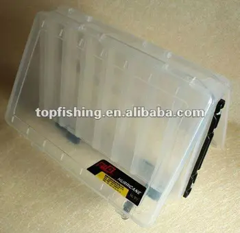 plastic fishing tackle containers