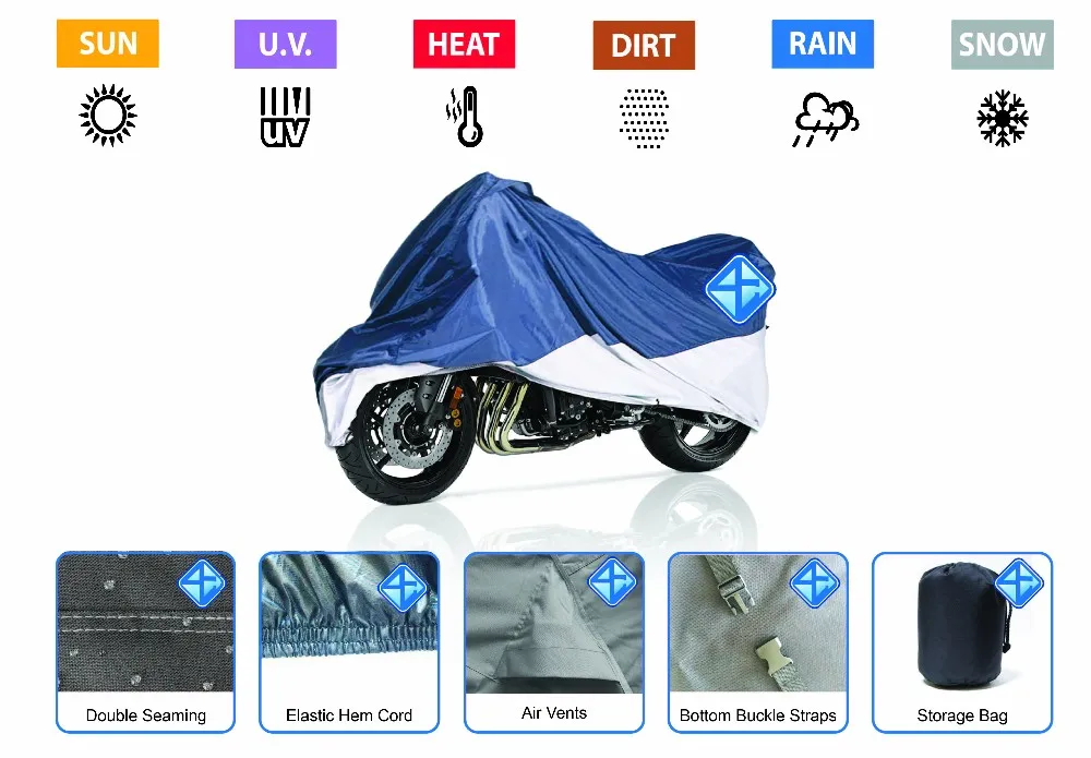 Outdoor Waterproof Motorcycle Cover Products from Xiamen Forsee Outdoor