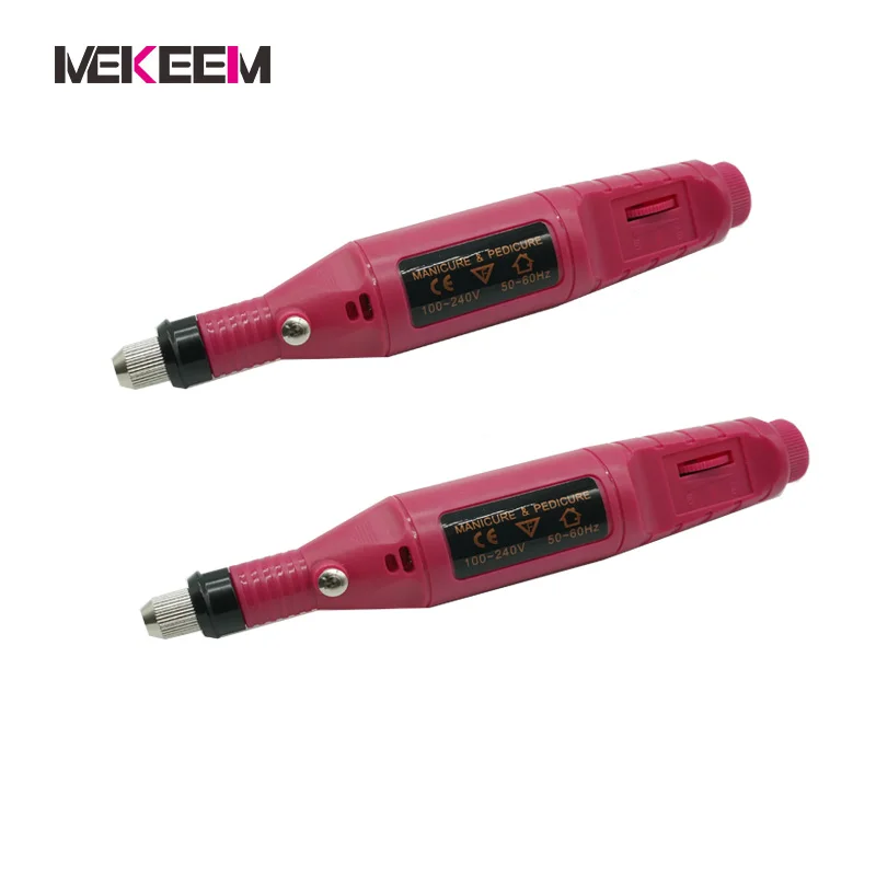 

Automatic and Durable Nail File Machine, Rose red;blue and white
