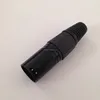 XLR Cannon 3Pin male plug Audio Microphone connector
