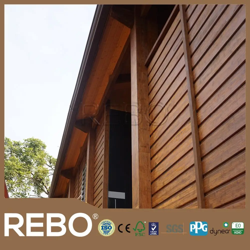 Moso Solid Bamboo Exterior Wall Cladding Panels For Moso Solid Bamboo Exterior Wall Cladding Panels For
