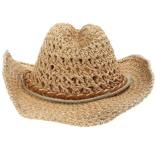 Online Buy Wholesale kids straw cowboy hats from China