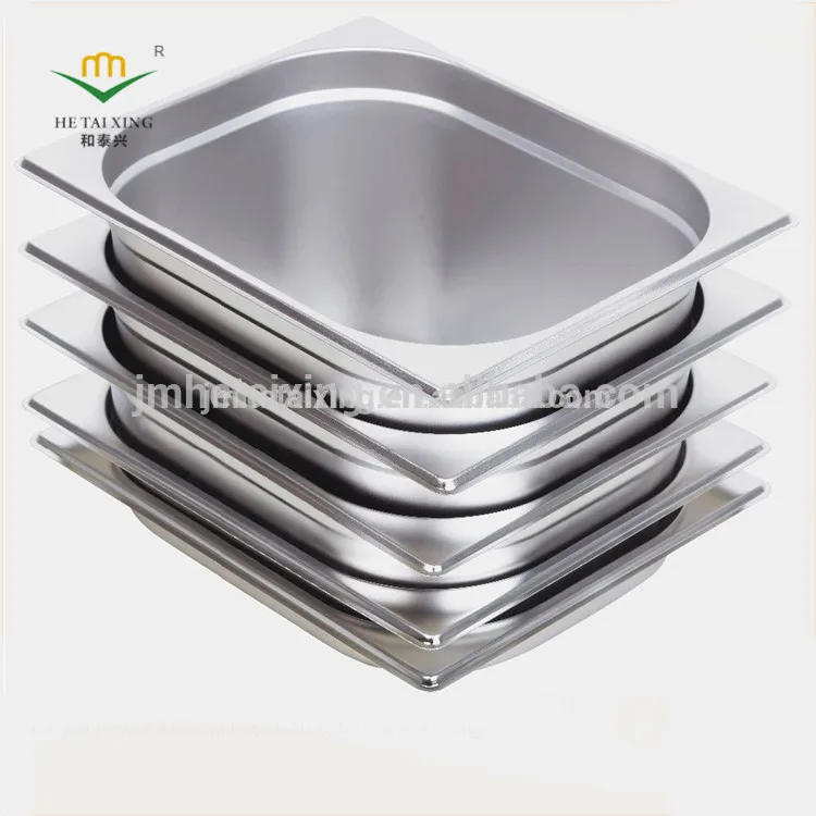 1/1 Stainless Steel Gastronorm Food Container Gn Pan Restaurant Buffet ...