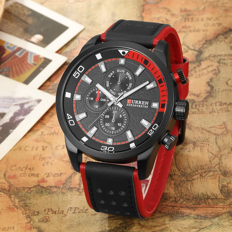 

Man Watch Company Relogio Manual Brand Wrist Masculino Quartz Reloj Curren