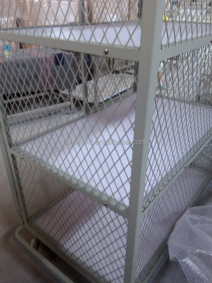 
Meshy laundry roll cage 