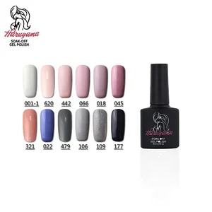 Haruyama  Gel Nail Polish  12 Colors Collection  Gel Glitter Nail  Soak Off UV LED