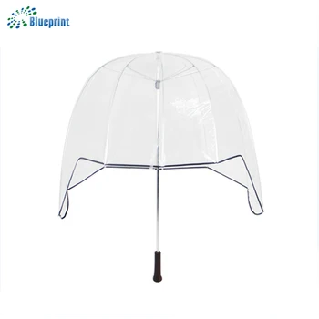 transparent umbrella hat