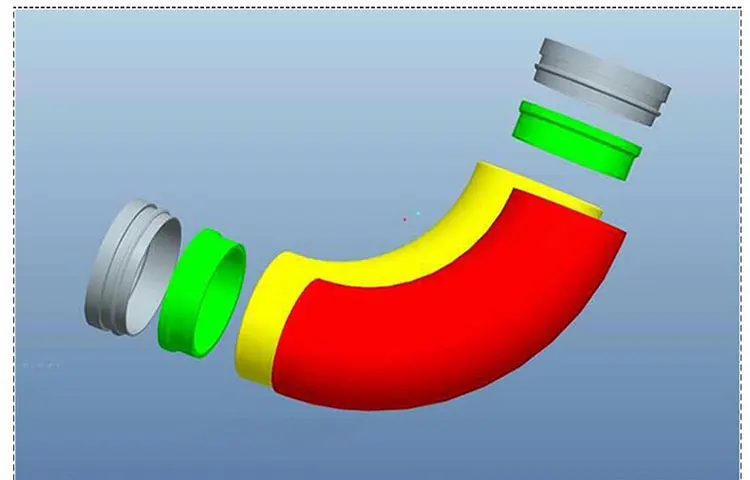 Schwing Concrete pump 50 degree Elbow 10150591 DN125 50Degree Reducer Reducing Pipes 98329508 10029800 10197402