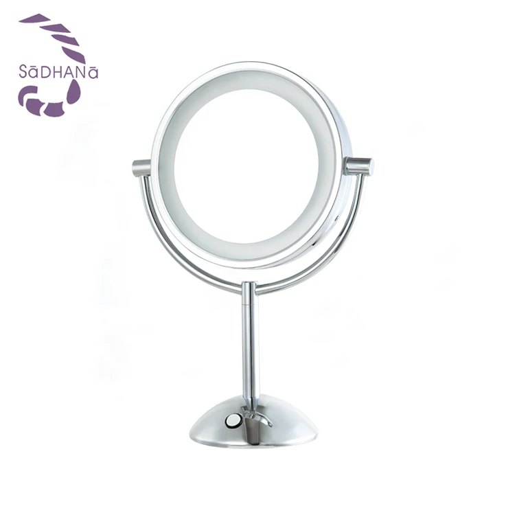 lighted magnifying makeup mirror 15x
