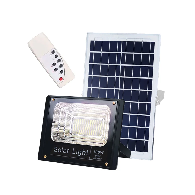 High efficiency waterproof outdoor ip66 12 volt 50 100 150 watt solar led flood light