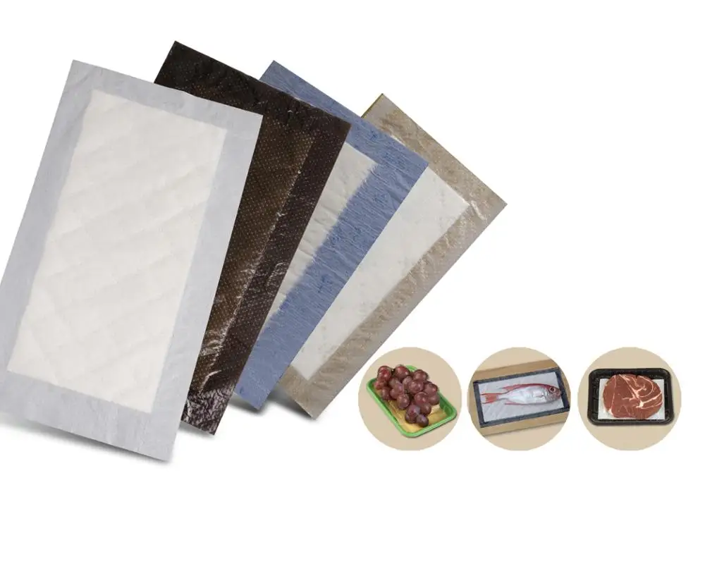 PET Composite Material Food Absorbent Pads Meat Pad For Package