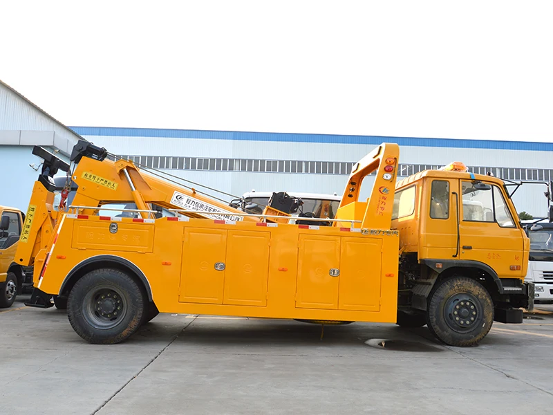 Hot Selling Towing Wrecker Truck Price Tow Road With Crane For Sale